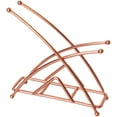 thumbnail image 1 of Kitchen Napkin Holder, Freestanding Hotel Square Napkin Holder, Farmhouse Napkin Holder, (X-Shaped), For Dining Kitchen Home Bar Countertops and Outdoor Tables (Rose Gold B ), 1 of 8