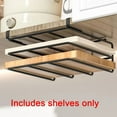 thumbnail image 1 of Kitchen Non-Punch Storage Rack Multi-Function Cutting Board Storage Rack Cabinet Hanging Under-Cabinet Rack A, 1 of 5