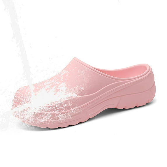 Kitchen Non Slip Shoes Non-Slip Chef Shoes for Men & Women Slip-Resistant Kitchen Work Clogs, Breathable Safety Shoes for Restaurant Staff, Slip-On Food Service Footwear with Comfortable Design
