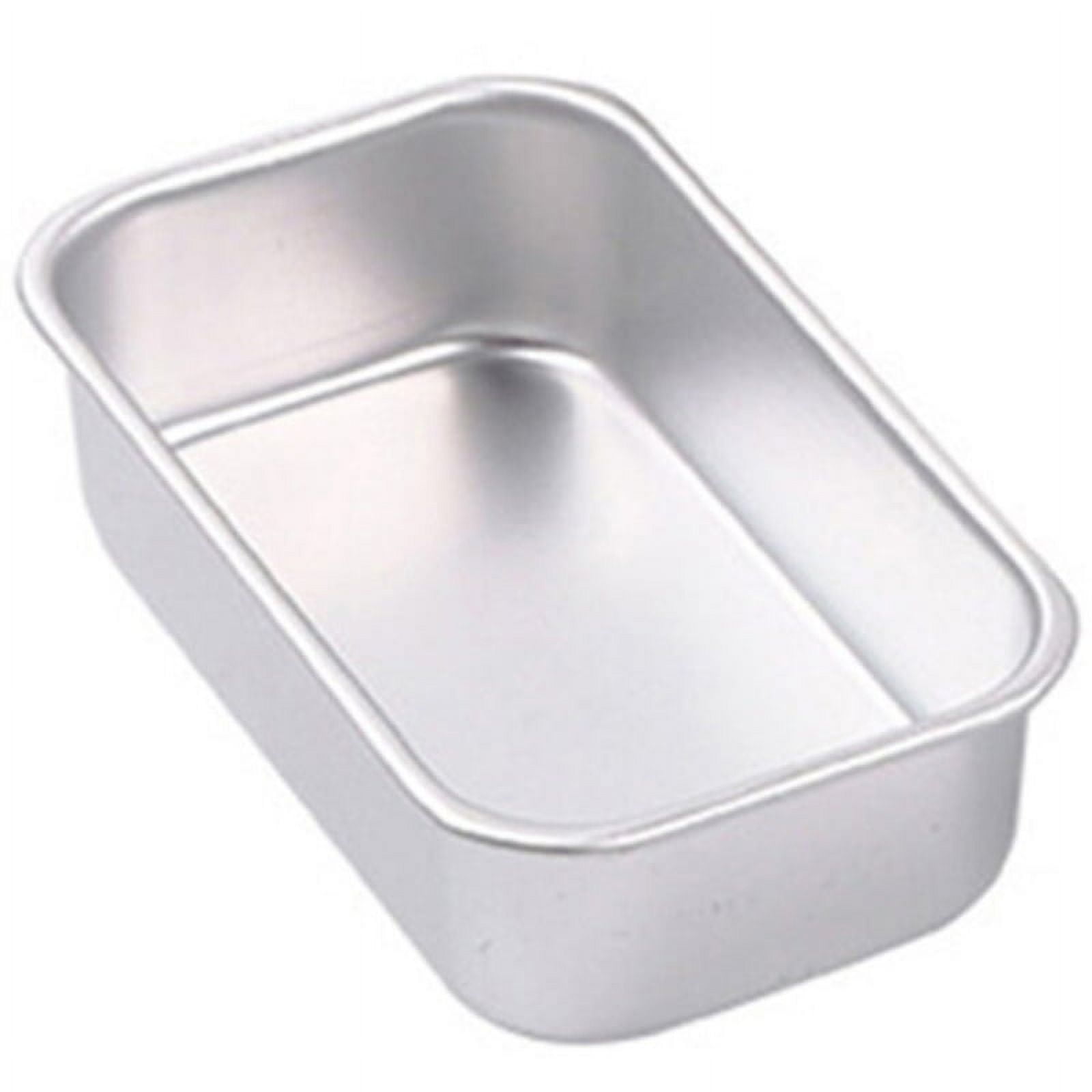  Loaf Pan Large 8x4.5 Stainless Steel Stainless Steel - Hand  Made In USA - Not Polished Food Service Grade: Home & Kitchen