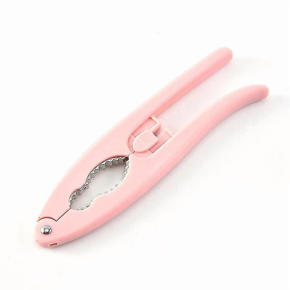 Kitchen Nutcracker Thickened Handle Makes Nut Peeler More Durable (pink) 1 Pieces