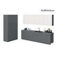 thumbnail image 1 of Kitchen Oasis Collection Gray & White Gloss Color Base Size 10Ft Wide, 1 of 6