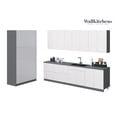 thumbnail image 1 of Kitchen Oasis Collection White Gloss Color Base Size 10Ft Wide, 1 of 6