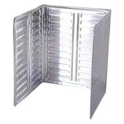 Kitchen Oil Splash Guard Foldable Aluminum Stove Shield, Reusable 3-Panel Design for Cooking Splatter Control, Kitchen Cooking Oil Guard, Heat Resistant Stove Guard