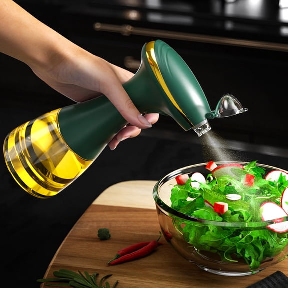 Kitchen Oil Spray Bottle For Cooking Air Fryer Use And Barbecue Gadgets With Fine Mist Atomizing Dispenser