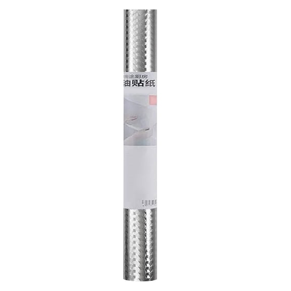 Kitchen Oil Sticker, Self-Adhesive Barrier Backsplash Film, Easy Clean Decorative Wallpaper