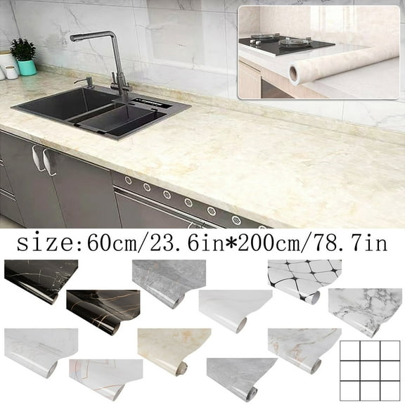 Kitchen Oil-proof Stickers Wall Decals Wall Sticker Cooktop High Temperature Tape Self-adhesive Wall Stickers Cabinet Furniture Stickers Wallpaper Aluminum Foil