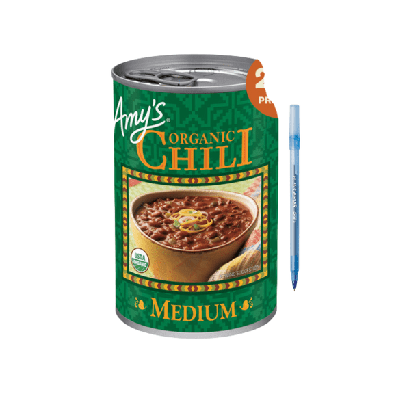 Kitchen Organic Medium Chili Soup 14.7 oz
