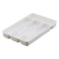 thumbnail image 1 of Kitchen Organization Flatware Storage Plastic Tray Cutlery And Accessories Box Utensil Drawer Organizer Container Room Holder Gadgets White, 1 of 1