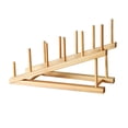 thumbnail image 1 of TACILIP Kitchen Organization, Ladder Wooden Utensil Rack - Plates Cutting Board Drying Rack - Kitchen Countertop Display Rack - Cabinet Storage Rack - Can Hold Cups - Books - Plates Etc., Storage, 1 of 6