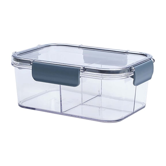 Kitchen Organizers and Storage Cameland Refrigerator Can Be Divided Into Storage Box Large, Medium And Small With Lid Transparent Preservation Box Fruit And Vegetable Lunch Box Christmas Gifts