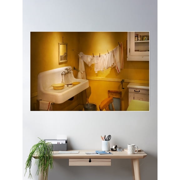 Kitchen - Our First Kitchen Poster Wall Art, Modern Wall Decor For Living Room Bedroom, 24x36 UNFRAMED