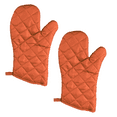 thumbnail image 1 of Kitchen Oven Mitt Pot Holder Set Kitchen Linens Oven Mitt Pot Holder Pack ( Red ) - Includes: 6 Oven mitts Kitchen Gloves, 1 of 1