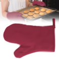 thumbnail image 1 of Kitchen Oven Mitts High Temperature Thick Hot Insulation Microwave Oven Gloves Cooking Cotton Oven Kitchen Home, 1 of 9