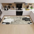 thumbnail image 1 of Kitchen PCV Mat Ethnic style printed floor mat kitchen door decoration bedroom bathroom living room home, 1 of 5