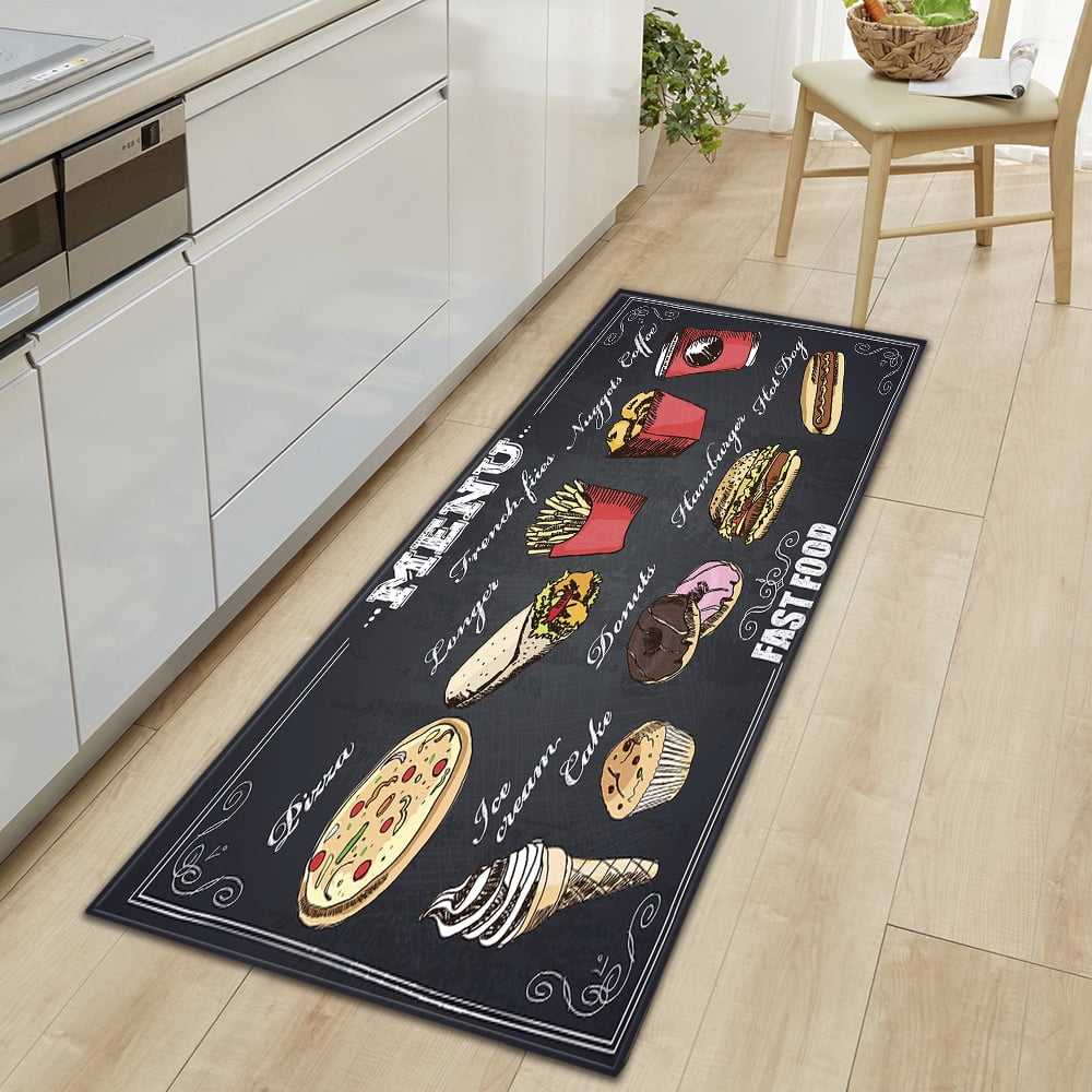 Kitchen PCV Mat Food Kitchen Floor Mats Entrance Door Living Room