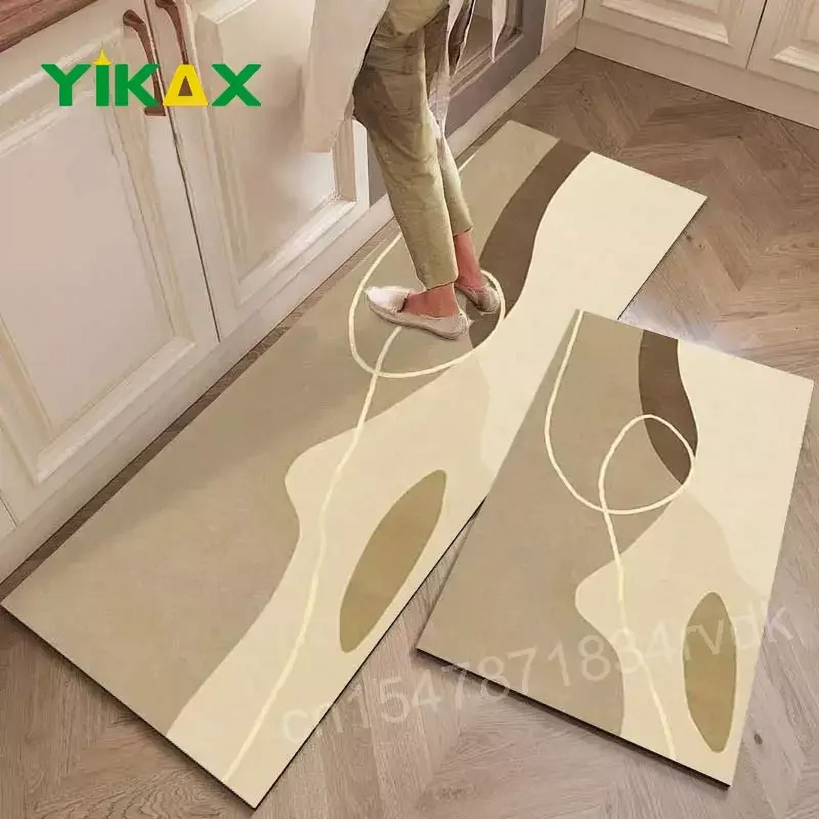 Kitchen PCV Mat Home Decor Luxury Carpet Living Room Rug Big Size