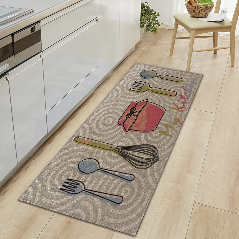 Kitchen PCV Mat Home Living Room Bedroom Balcony Decor Carpet House ...