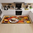 thumbnail image 1 of Kitchen PCV Mat Spice Ingredients Printed Floor Mat Door Living Room Kitchen Appetite Decorative Rug Home Decor, 1 of 5