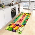 thumbnail image 1 of Kitchen PCV Mat Vegetables Home Hallway Entrance Doormat Living Room Bedroom Decor Carpet Balcony Bath Door Foot Rug, 1 of 5