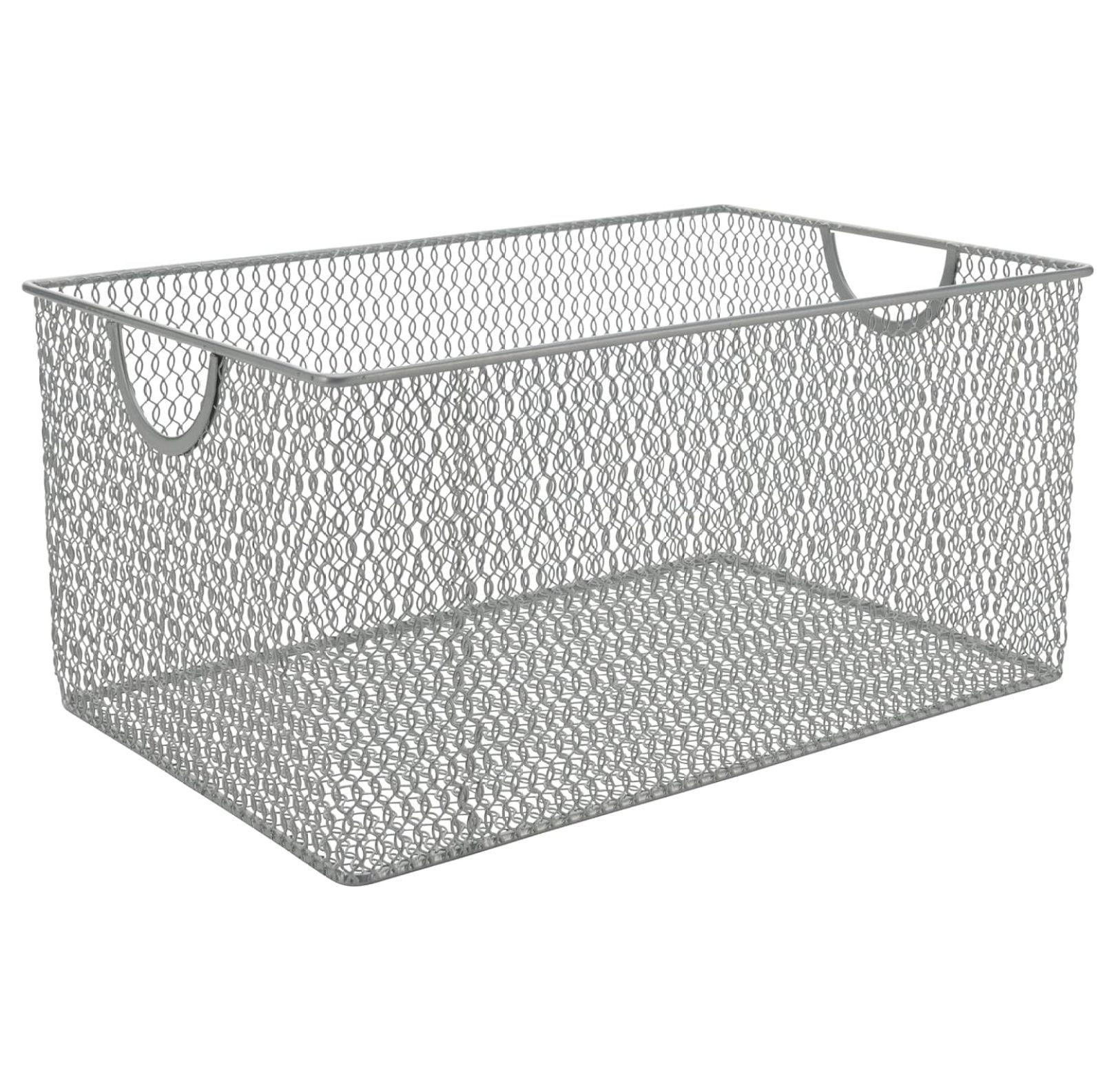 Kitchen Pantry Organizer Wire Basket for Shelves, Pantry
