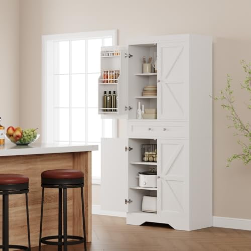 Kitchen Pantry Storage 72" Height,Kitchen Storage with