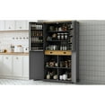 thumbnail image 1 of Kitchen Pantry with 2 Adjustable Shelves and 4 Cabinets | Customizes Storage, Suits Kitchen Needs, 1 of 6