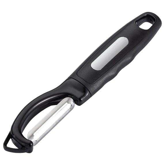 Kitchen Peeler,Soft Grip Handle and Ultra Sharp Stainless Steel Blades,Swivel Vegetable Peeler,Peelers for Kitchen,Peeler Cutter,Kitchen Gadgets,For Veggie,Fruit,Potato,Carrot,Apple - Black(1PCS)