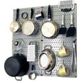 thumbnail image 1 of Kitchen Pegboard Pack Storage & Organization Kit, Gray & White - 32 x 32 x 6 in., 1 of 1