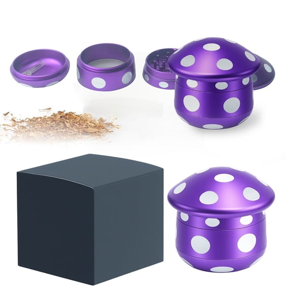 Kitchen Pepper Grinder Set, Durable Aluminum Alloy Shape Grinder for Home Cooking & Seasoning