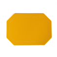 thumbnail image 1 of Kitchen Placemat Placemats Table Washable Pu Leather Table Mats. Wear Stain And Heat Elegant Placemats For Dining Table,Yellow Kitchen Placemat, 1 of 9
