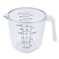 thumbnail image 1 of Kitchen Plastic Graduated Scale Liquid Solid Beaker Measuring Cup Clear 300ml, 1 of 4