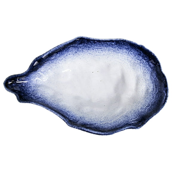 Raindrops Oyster Shell Design Irregular Plate Set for Fruit Salad and Western Dishes