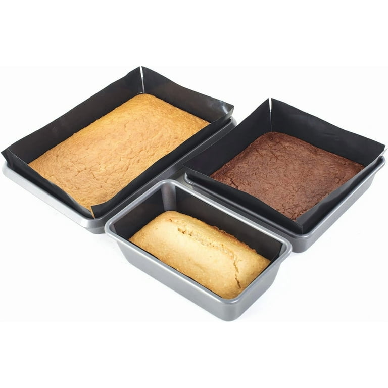 Kitchen Plus Home Baking Pan Liner – Set of Nonstick Reusable