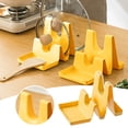 thumbnail image 1 of Kitchen Pot Cover Rack Household Multi Function Spatula Spoon Storage Rack Desktop Chopping Board Storage Rack,Adjustable Storage Rack, 1 of 9