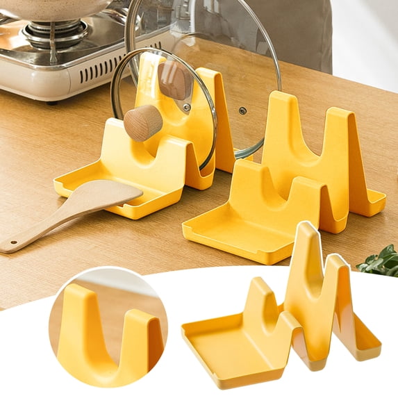 Kitchen Pot Cover Rack Household Multi Function Spatula Spoon Storage Rack Desktop Chopping Board Storage Rack,Adjustable Storage Rack