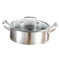 thumbnail image 1 of Kitchen Pot Ergonomic Handle Portable Works Cooking Pot for Bar Kitchen Home, 1 of 4