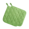 thumbnail image 1 of Kitchen Pot Holders Set,2pcs Kitchen Heat Resistant Cotton Potholder Sets,Kitchen Terry Potholder Mats Hot Pads Terry Cloth Trivet for Cooking and Baking Oven Pan D2H8, 1 of 8