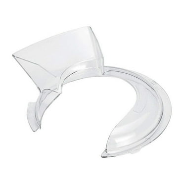Kitchen Pouring Shield Avoid Splattering for K45SS KSM75 KSM150PS 4.5 and 5 Quart Vertical Mixer Pouring Shield Mixers