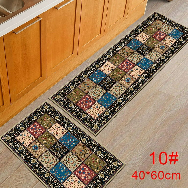 Anti Slip Kitchen Mat Floor Carpet Absorb Oil Kitchen Rugs Doormat