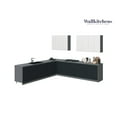 thumbnail image 1 of Kitchen Prodigy Collection Black & White Gloss Color Base Size 11Ft Wide, 1 of 6