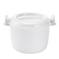 thumbnail image 1 of Kitchen Products Microwave Rice Cooker, Microwave Bowl with Lid, Steamer Basket for Pasta & Rice, Insulated Plastic Bowl for Quick Microwave Cooking Kitchen Utensils Clearance, 1 of 9
