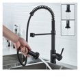 thumbnail image 1 of Kitchen Pull Out Spring Faucet Deck Mounted Mixer 360 ° Rotation Sprayer Nozzle Kitchen Sink Hot And Cold Faucet ,Effortless Installation, 1 of 6