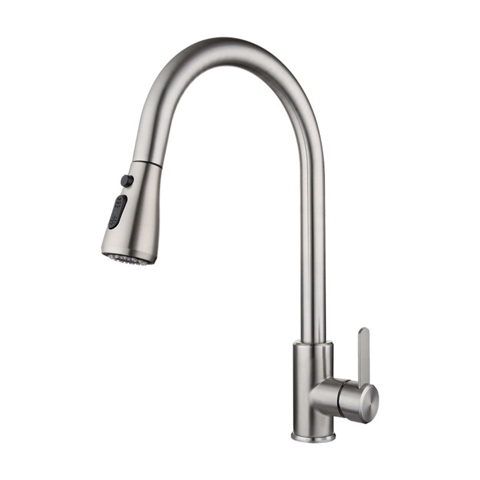 Kitchen Pull-Out Telescopic Cold And Hot Random Pulling Single Handle Faucet Sink Dishwasher Basin Mixing Valve ,360° Swivel Spout