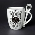 thumbnail image 1 of Kitchen Purrfect Brew Cup And Spoon, 1 of 6