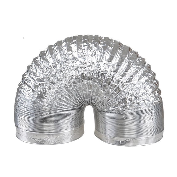 Kitchen Range Hood Aluminum Foil Telescopic Exhaust Pipe 100 mm x 3 m Thicken