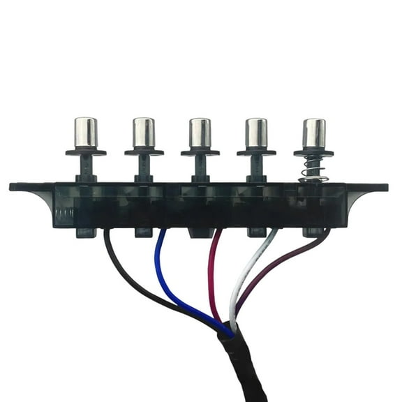 Kitchen Range Hood Switch Button With 5 Functions For Safety And Control