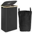 thumbnail image 1 of Kitchen Recycle Bin 95L Kitchen Trash Can with Removable Inner Bag Oxford Cloth Bottle Recycle Bin with Handle Foldable Recycle Basket for Indoor Home Kitchen, 1 of 10