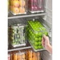 thumbnail image 1 of Kitchen Refrigerator Organizer Containers, Stackable Food Storage Container With Lid Handle, Fresh Container With Basket, 1 of 5