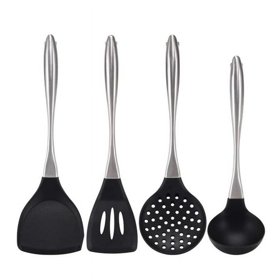 Kitchen Reusable Cooking Utensil Set, Non-Stick Glass Kitchen Gadget Set, Home Essential Kitchen Gadgets